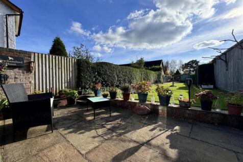 Rear garden