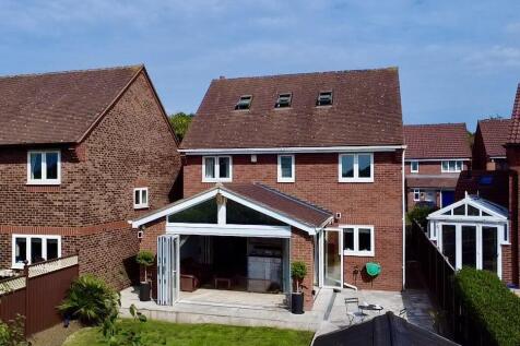 Rear of property