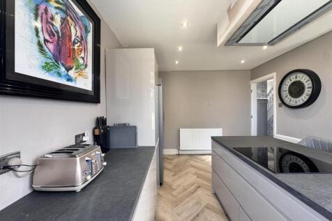 Open plan kitchen &amp; utility area
