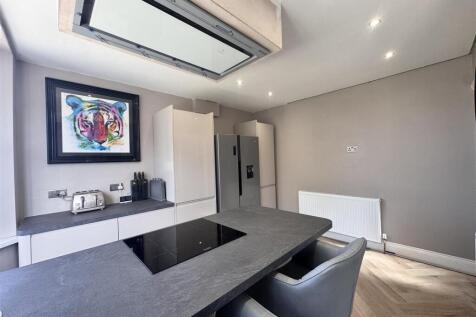 Open plan kitchen &amp; utility area