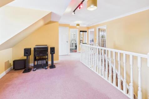 Landing and seating area