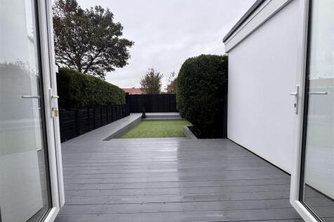 Rear garden