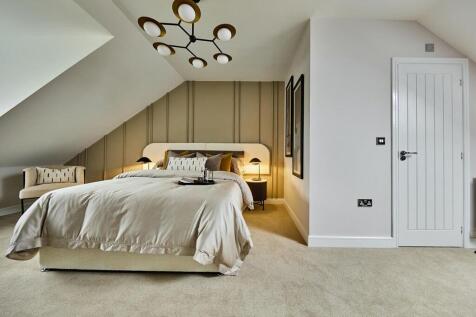 The main bedroom provides a private sanctuary away from it all