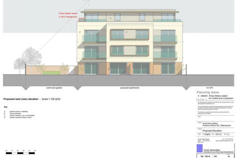 Proposed West Elevation