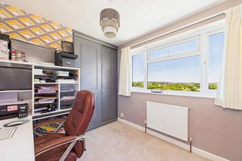 Bedroom three utilised as home office