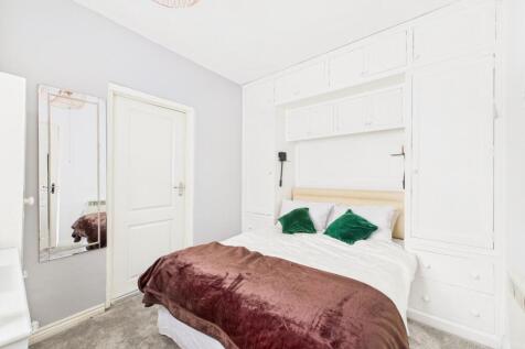 Self-contained flat bedroom