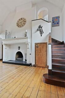 Stairs &amp; Fireplace