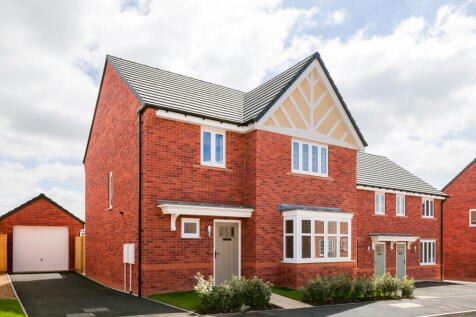 Exterior Outwood Meadows New Builds in Burton Upon Trent