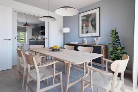 An open plan kitchen and dining area if perfect for entertaining
