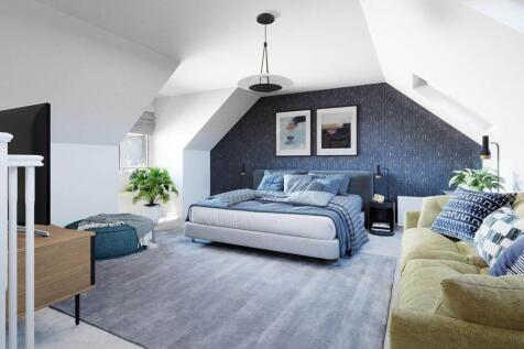 The main bedroom offers space to relax away from the rest of the home