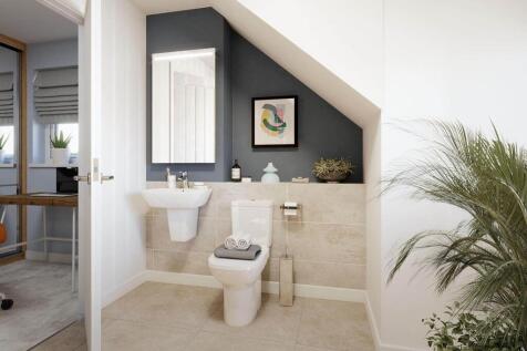 The top floor also features a private bathroom