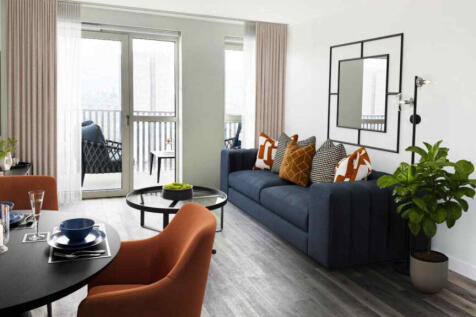 Living area leading to the balcony