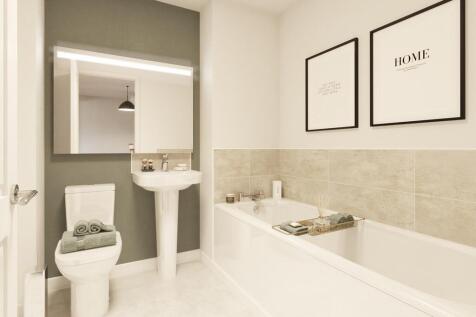 With a family-friendly bathroom