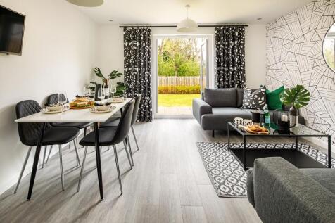 French doors from the lounge diner to the rear garden