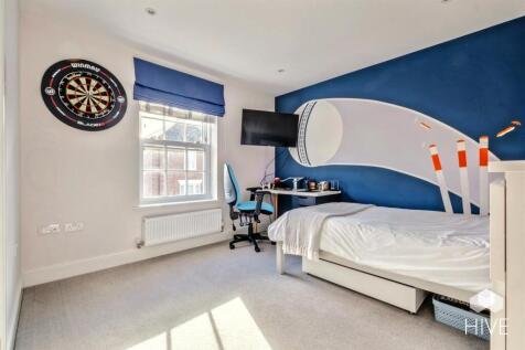 Bedroom 2 with fitted wardrobe