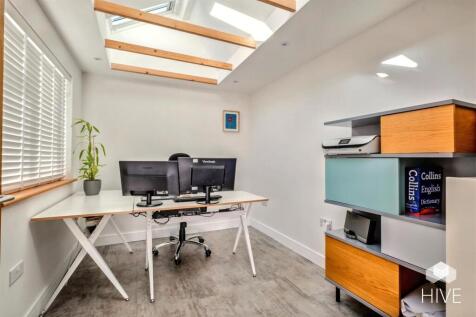 Office space within garage