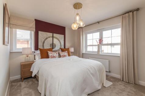 Interior view of the main bedroom in our 3 bed Ennerdale home