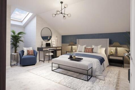 Main bedroom in Gilmour House