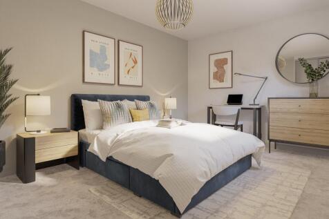 Second bedroom in Gilmour House