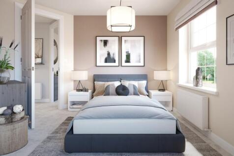 Internal view of bedroom three in the four bedroom Ashington