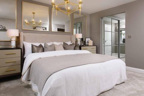 View of the bedroom in the four bedroom Winstone