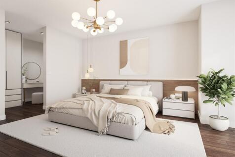 Master bedroom CGI