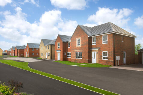 Outside view of 4 bedroom homes at West Meadows