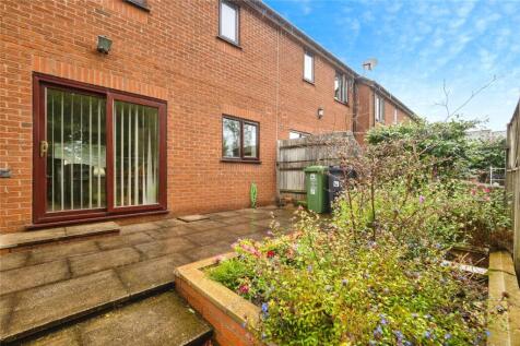 Rear of property