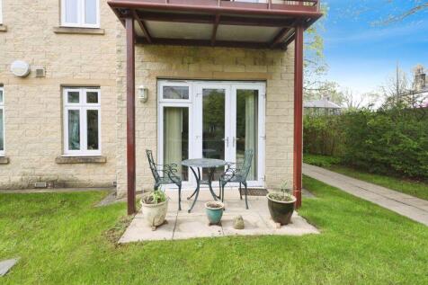 Photo Shows View of Patio Area