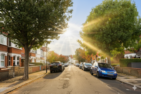 Tree-Lined Street