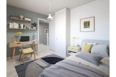 Maximise the space in bedroom 4 with a working from home area
