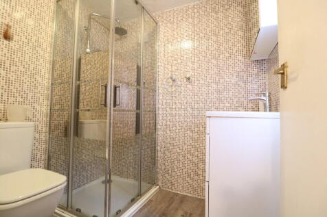 Shower and Toilet