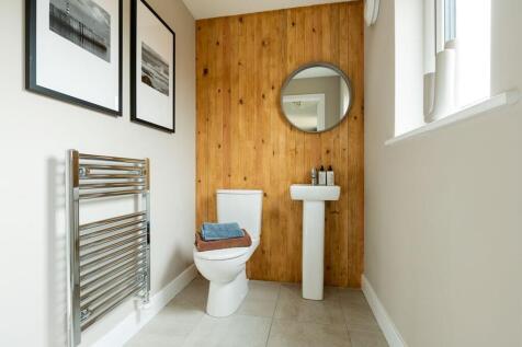 A downstairs toilet adds convenience