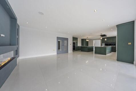 Family Room into Kitchen