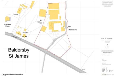 The Brooms - Site plan