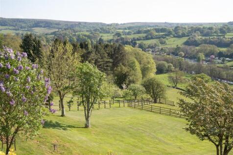 View over valley