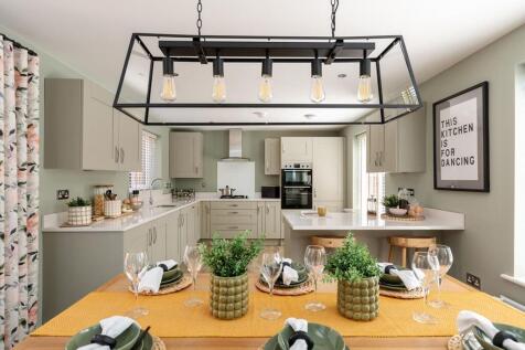 The kitchen/breakfast area is the hub of this family home