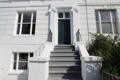 front of property