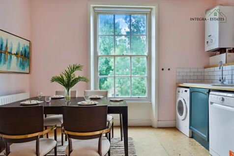 Kitchen staged