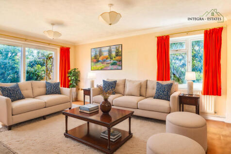 Staged Living room.