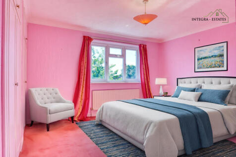 Staged Bedroom