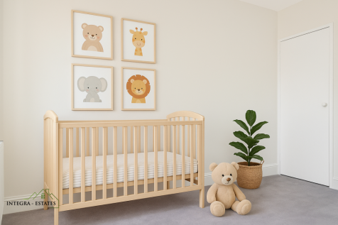 Staged bedroom Two