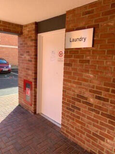 Laundry entrance