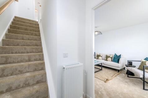 Staircase in 3 bedroom Coull home