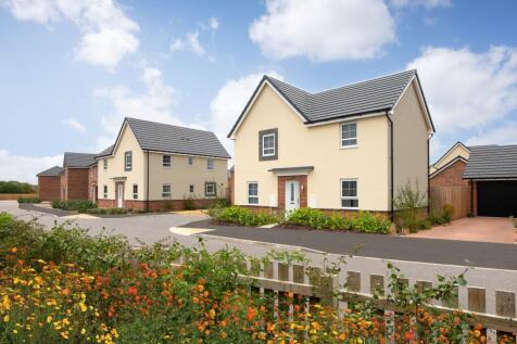 External street scene at Waterside, Trentham