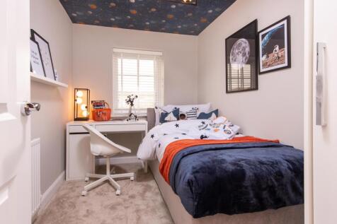 Internal image on the single bedroom in the Ellerton