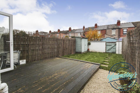 Rear gardens