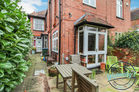 Attractive rear elevation