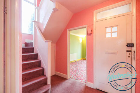 Hallway &amp; dog leg staircase