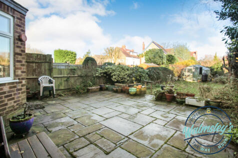 Rear patio and gardens